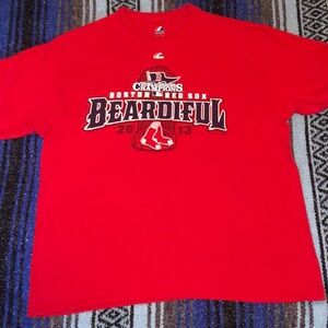 Majestic Boston Red Sox 2013 World Series Championships Tee Shirt